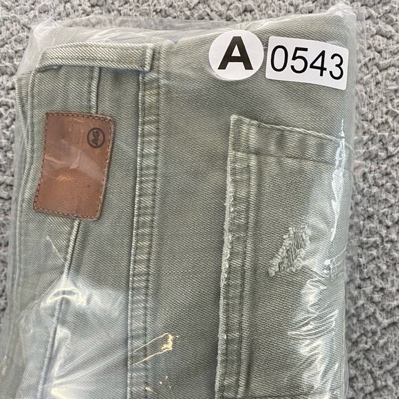 AG Adriano Goldschmied The Ex-Boyfriend Slim Slouchy Distressed Crop Jeans 26R - Picture 16 of 16